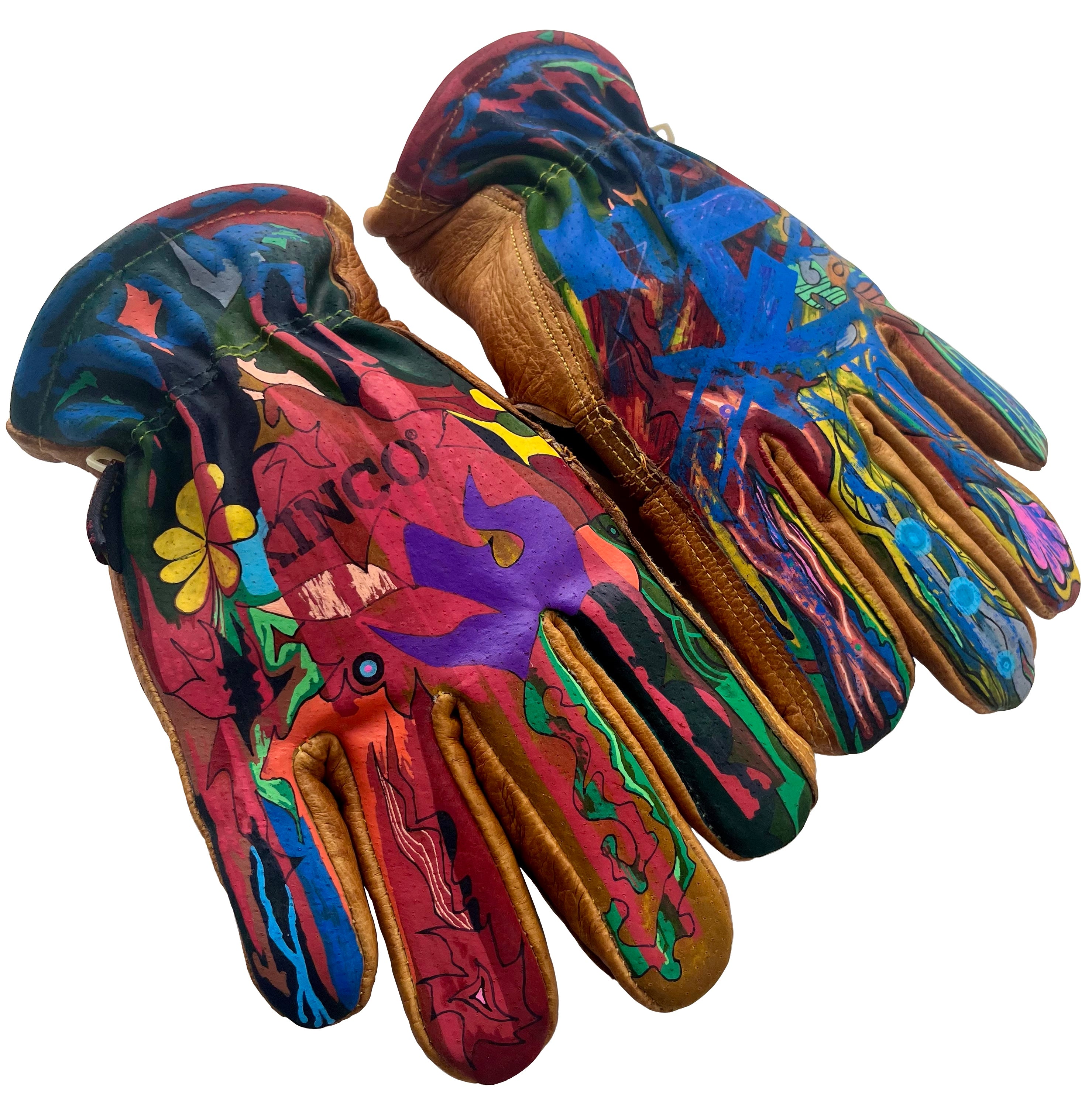 Static - Painted Gloves