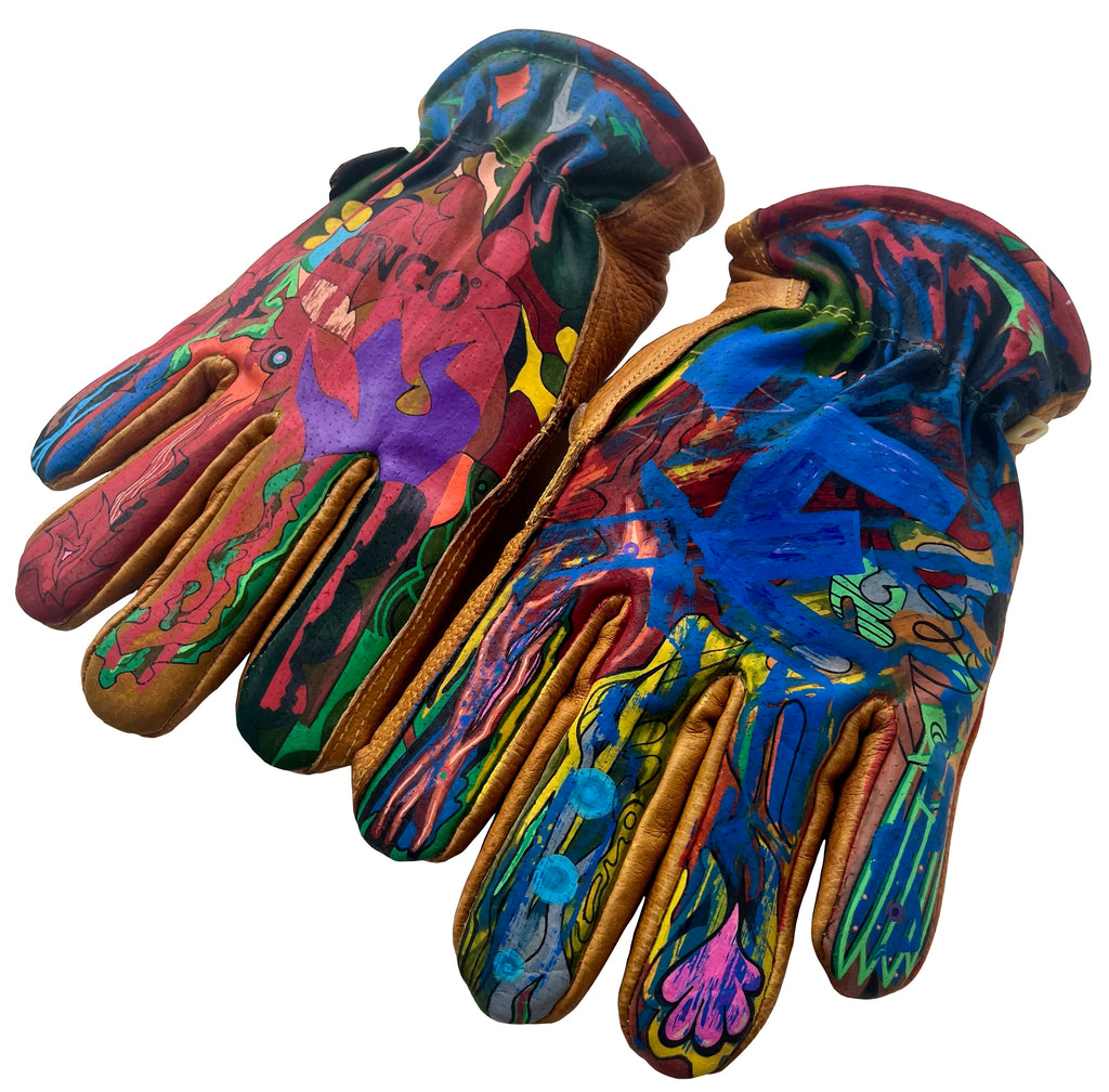 Static - Painted Gloves